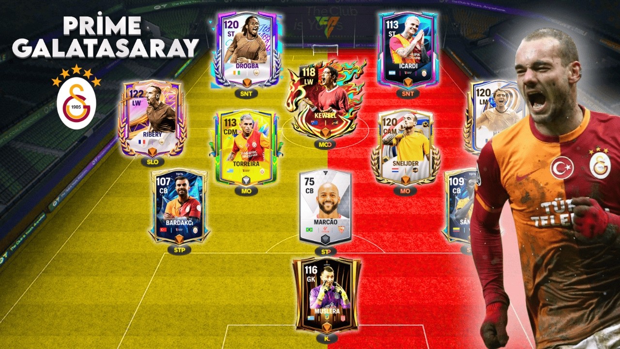 5 MİLYARLIK PRİME GALATASARAY KADROSU KURDUM! FC Mobile 26