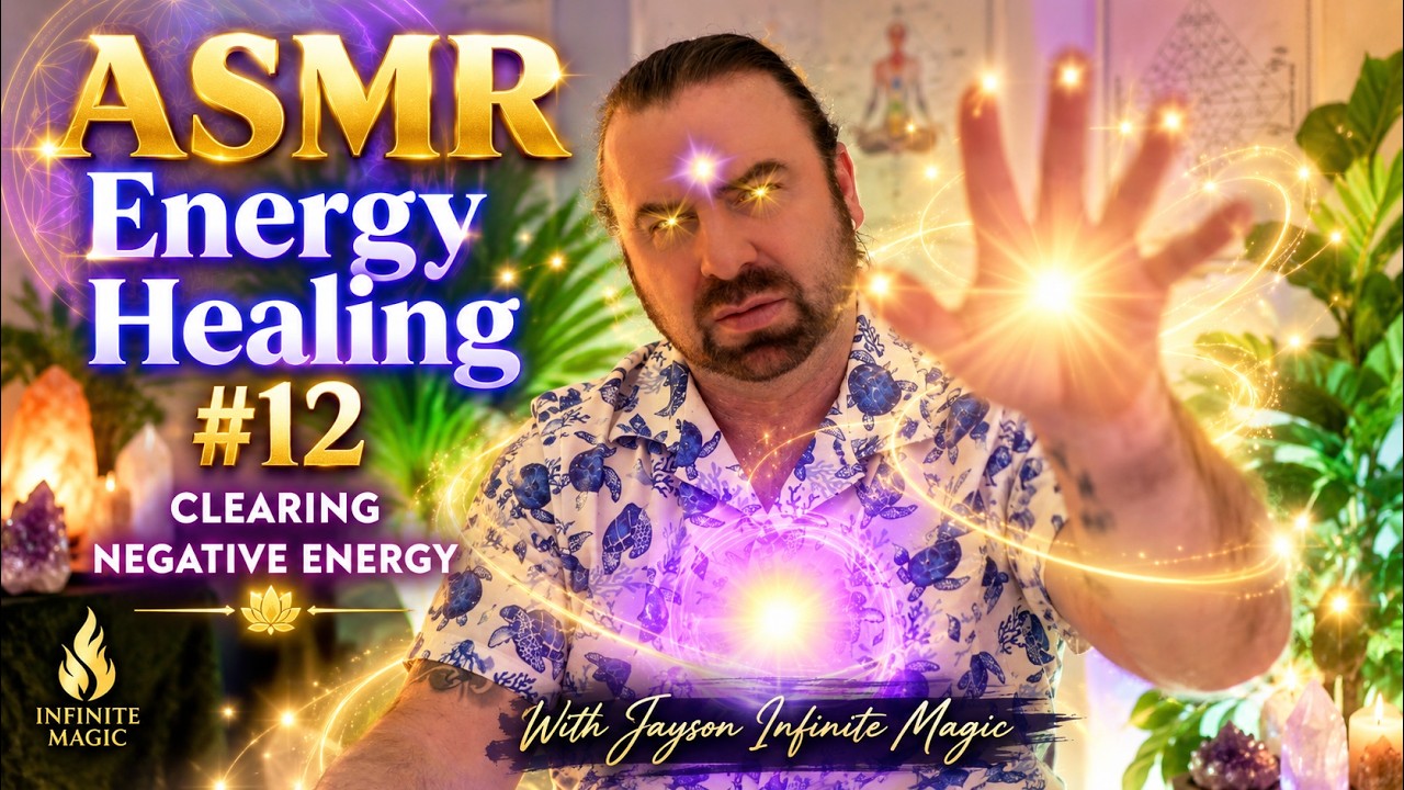 ASMR-энергоисцеление №12 ⎢ Очищение от негативной энергии