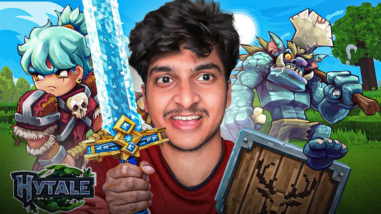 MINECRAFT IN PARALLEL UNIVERSE🤣 || HYTALE GAMEPLAY