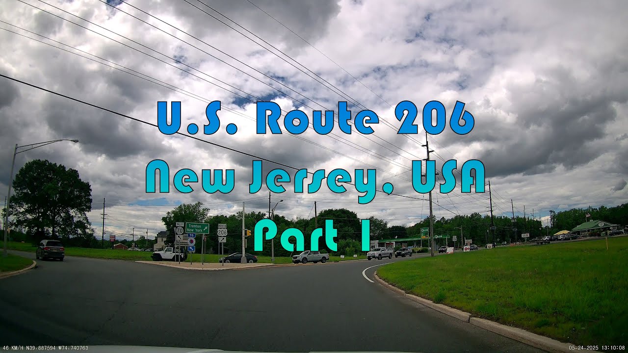 U.S. Route 206, New Jersey - Complete Road Trip, Part 1