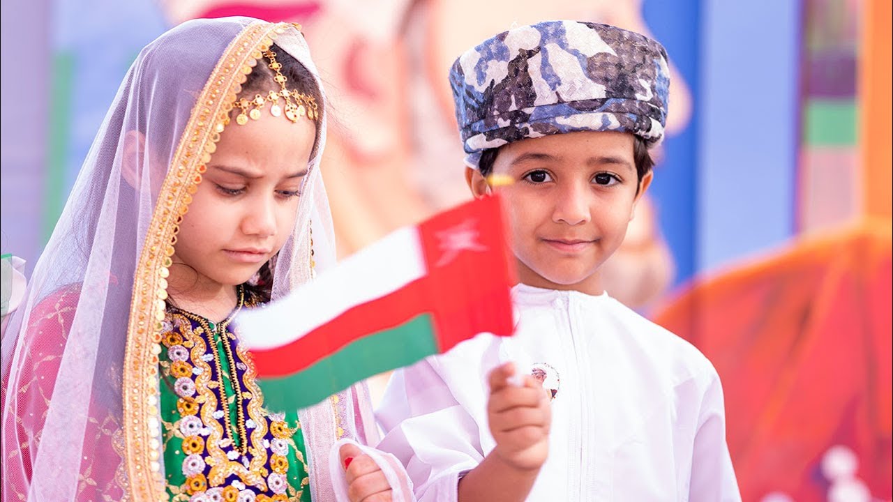 Special Assembly for 53rd National Day of Oman - Al Injaz International Private School