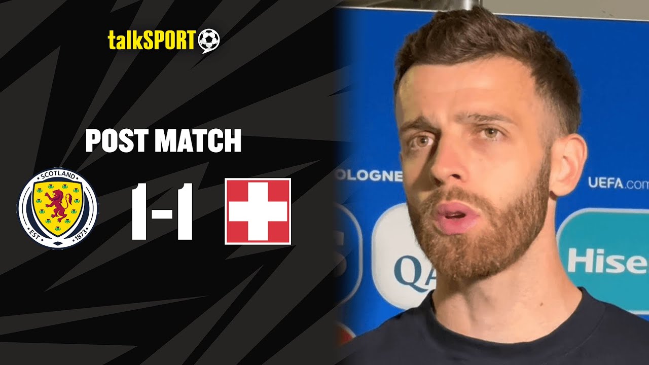 Angus Gunn PRAISES Scotland's Character Against Switzerland Following DISAPPOINTING Germany Clash! 👏