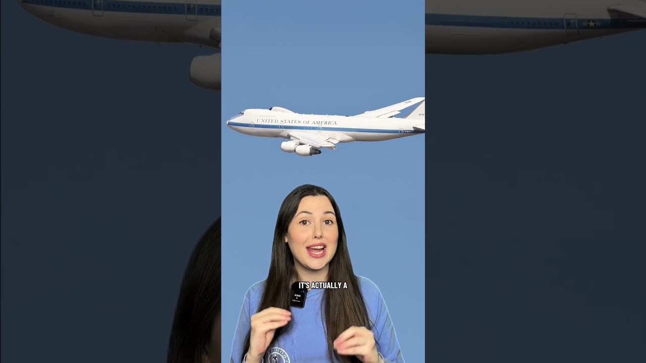 What was the doomsday plane doing in LA? #avgeek #aviation #planes #history