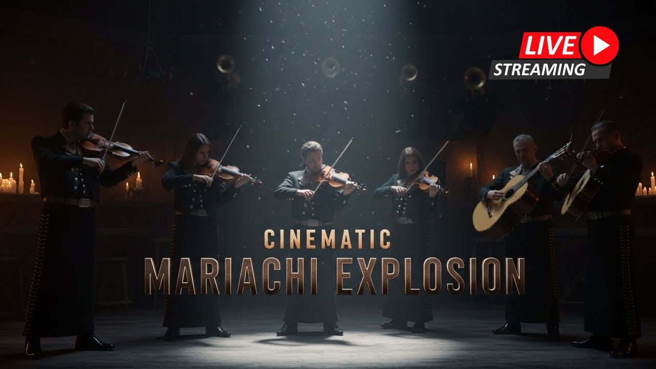 Mariachi Instrumental Cinemático 🎬 Música Épica Mexicana Para Video
