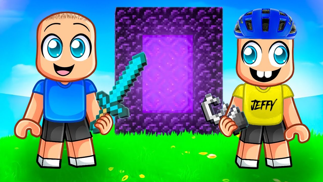 Bubbles & Jeffy play MINECRAFT!