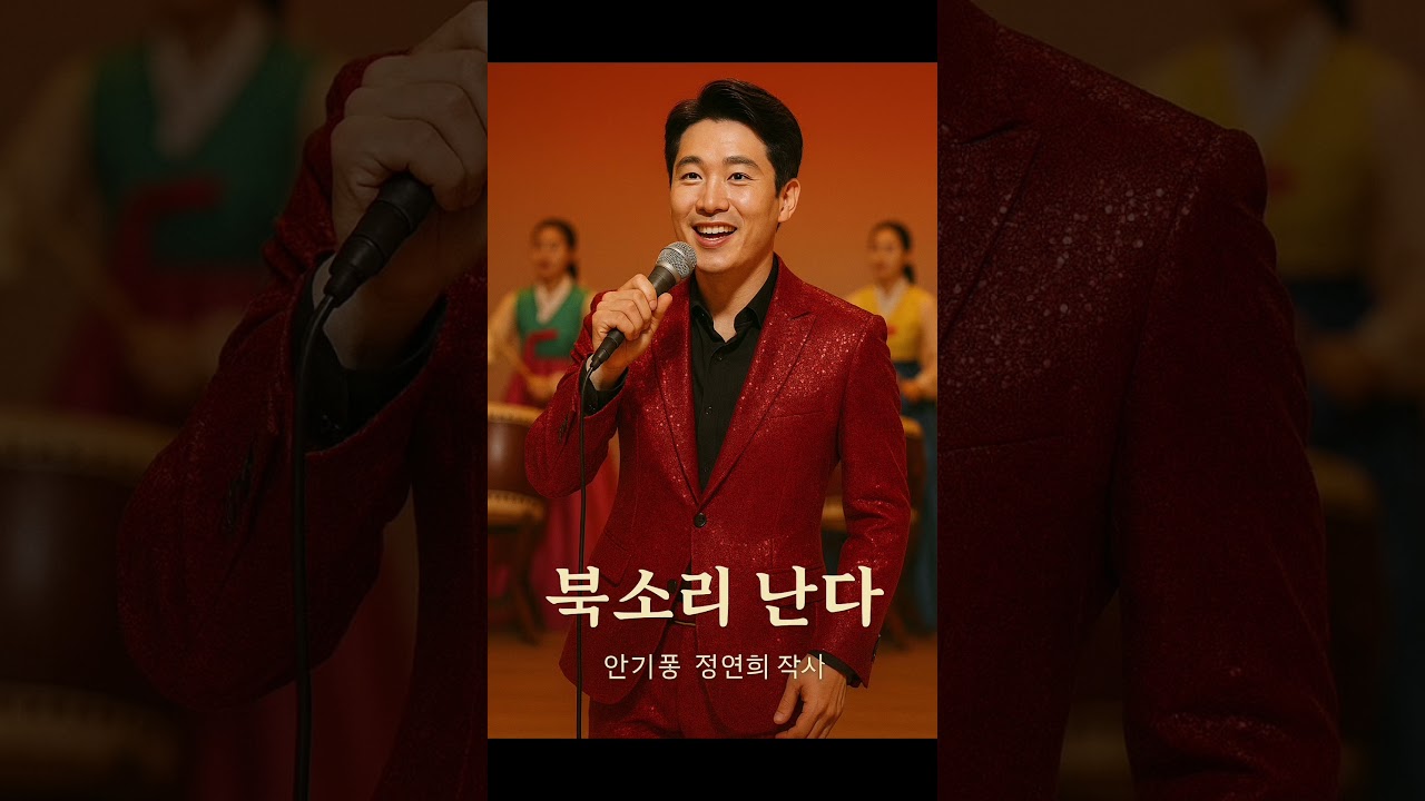 북소리 난다 /안기풍 정연희 작사 suno 작곡#덩기덕#쿵덕쿵#북소리난다#원송안기풍#오고무트로트#오고무북공연#신명나는트로트#흥겨운트로트#전통북공연#트로트신곡#따라부르는트로트