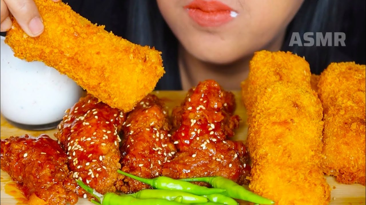 ASMR RISOL *CHICKEN TENDERS ||ASMR EATING VIDEOS ||MUKBANG INDONESIA #ASMR #asmrsounds #asmrvideo 