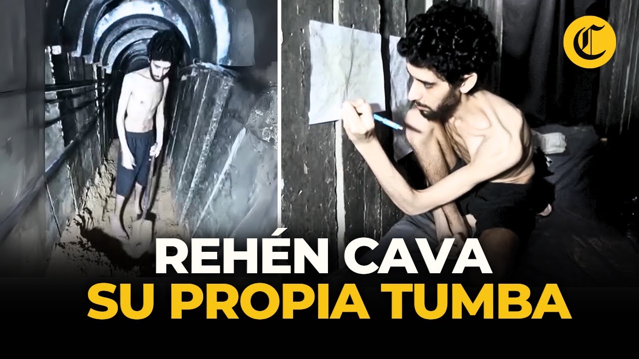 Ham&aacute;s difunde impactante video del reh&eacute;n israel&iacute; Evyatar David en Gaza | El Comercio