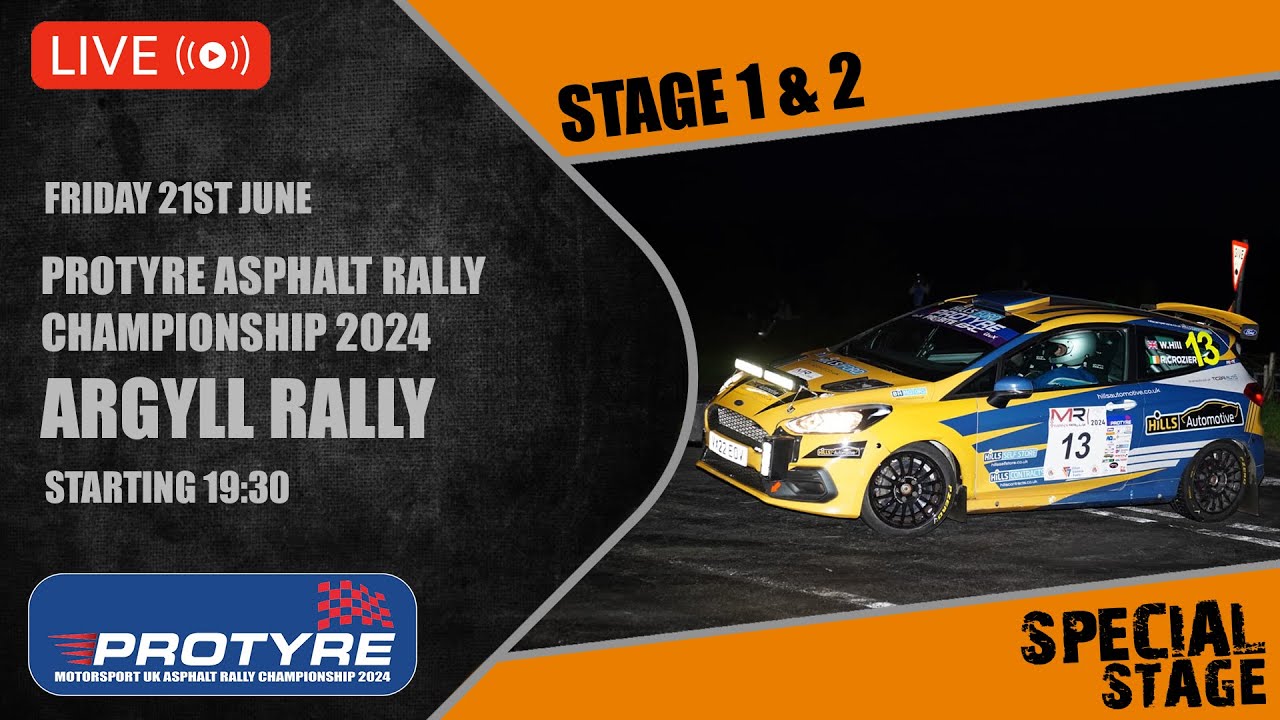 Argyll Rally 2024 - Stage 1 & 2 - Protyre Motorsport UK Asphalt Rally Championship