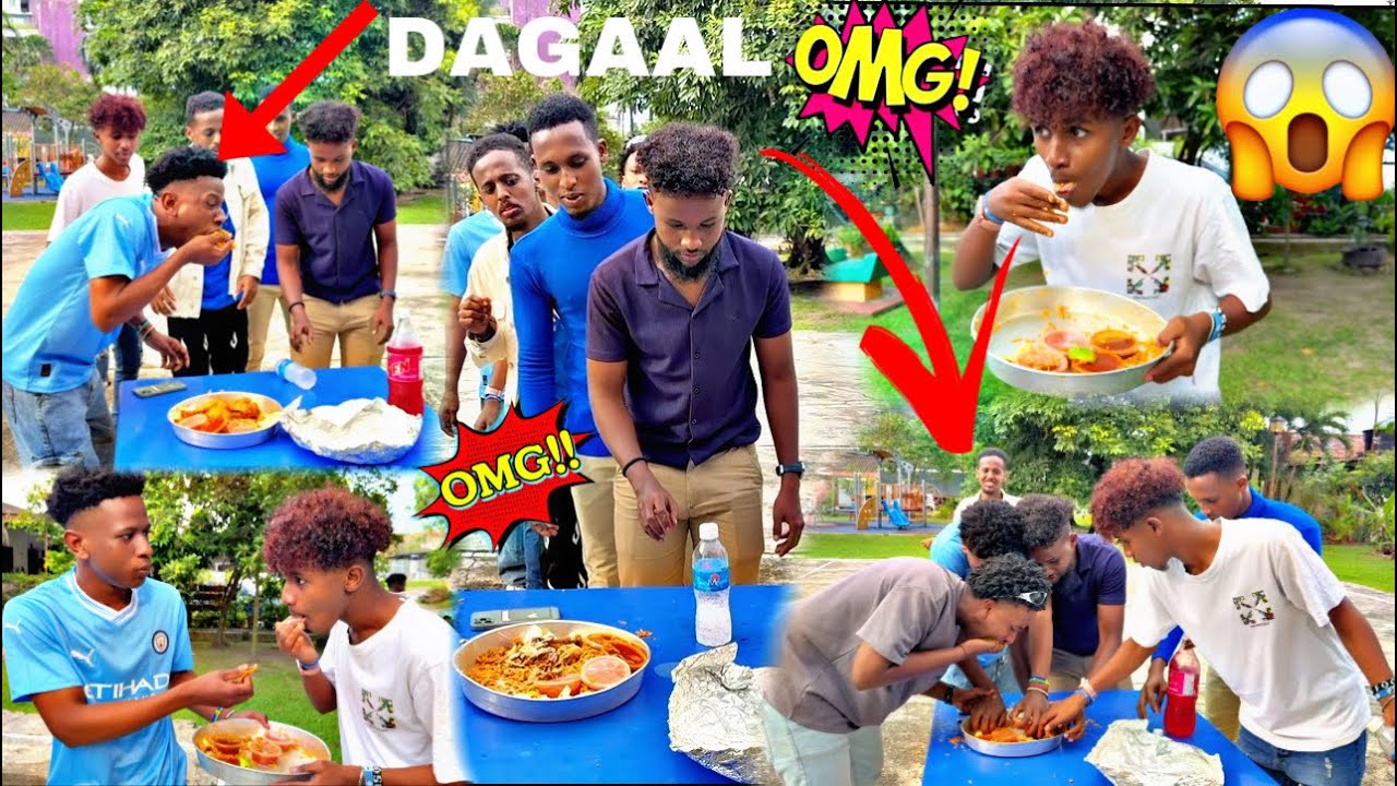 GAME KII UGU ADKAA ABID CUNTADA CUN CAAGA IS TAAJI WAA LIS DAGAALAY 😱