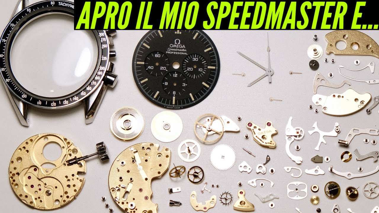 Cos'ho scoperto aprendo il mio OMEGA SPEEDMASTER per la revisione!