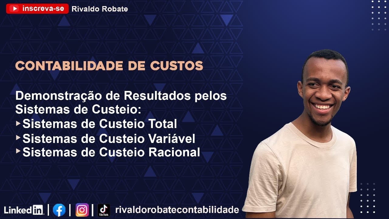 DEMONSTRAÇÃO DE RESULTADOS PELOS SISTEMAS DE CUSTEIO: TOTAL, VARIÁVEL E RACIONAL.