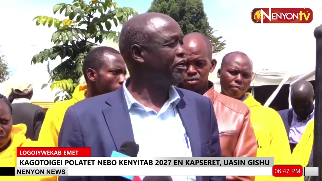 KAPSARET POLITICAL SHAKEUP: JOHN CHUMBA BACKED TO REPLACE OSCAR SUDI