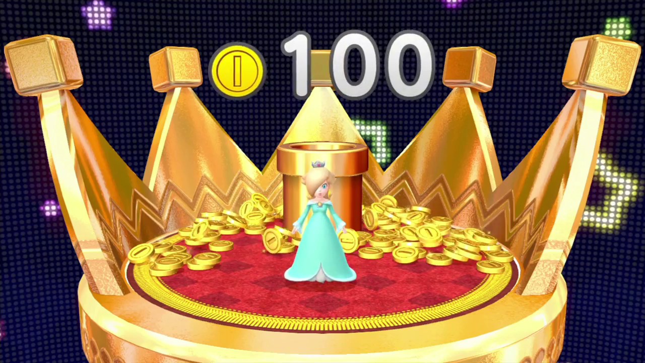 Mario Party 10 - Coin Challenge (Master CPU) Waluigi vs Spike vs Rosalina vs Luigi #72