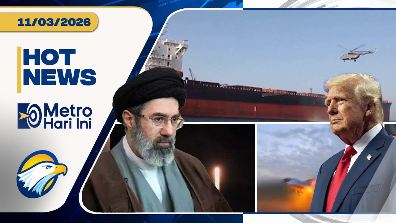 HOT NEWS - IRAN Serang AS-Israel, Ultimatum Iran, Trump Beri Sinyal Agresi Segera Berakhir