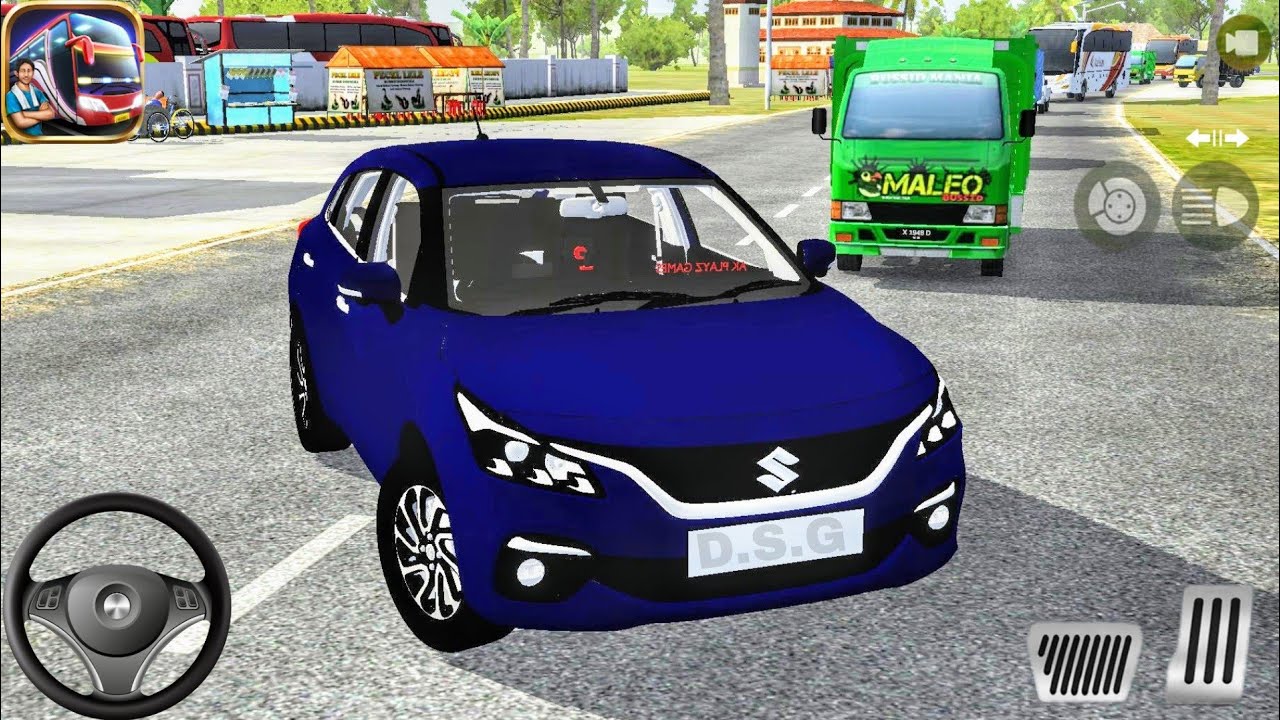 New Baleno 2022 Driving - Bus Simulator Indonesia - Car Games Android Gameplay
