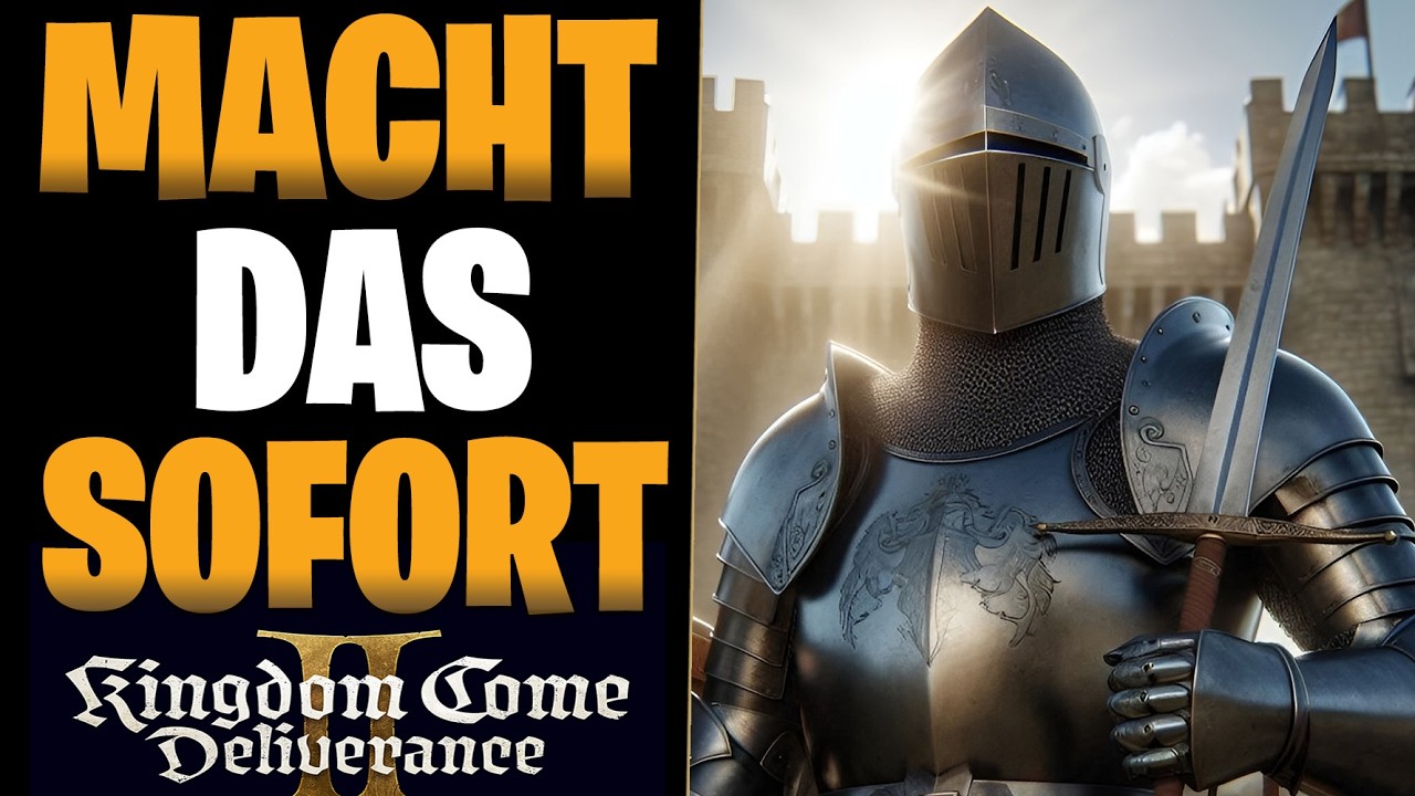 MACHT DAS SOFORT - BESTE Ausrüstung, Geheime Schätze & Tipps in Kingdom Come Deliverance 2