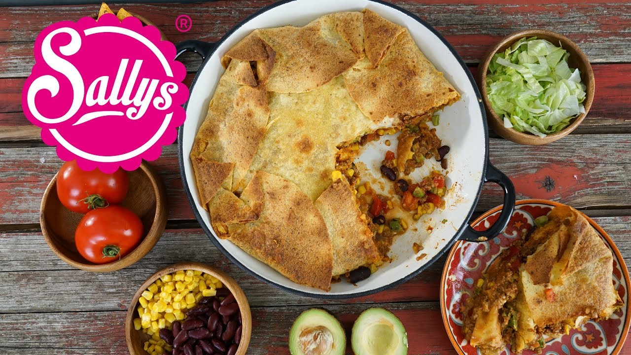 Crunchwrap XXL – Tex Mex Wrap aus dem Ofen / Sallys Welt