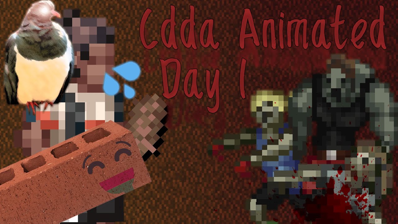 Cdda Animated: The Extreme Power Of The Throwing Brick Fist (Day: 1)