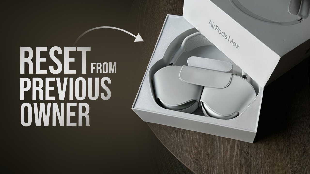 Как сбросить настройки Airpods Max от предыдущего владельца (объяснение)
