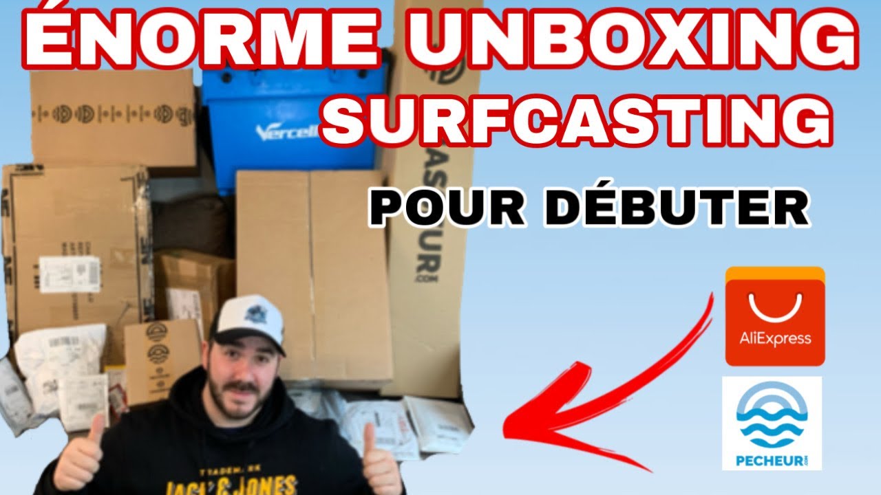 Unboxing peche - surfcasting