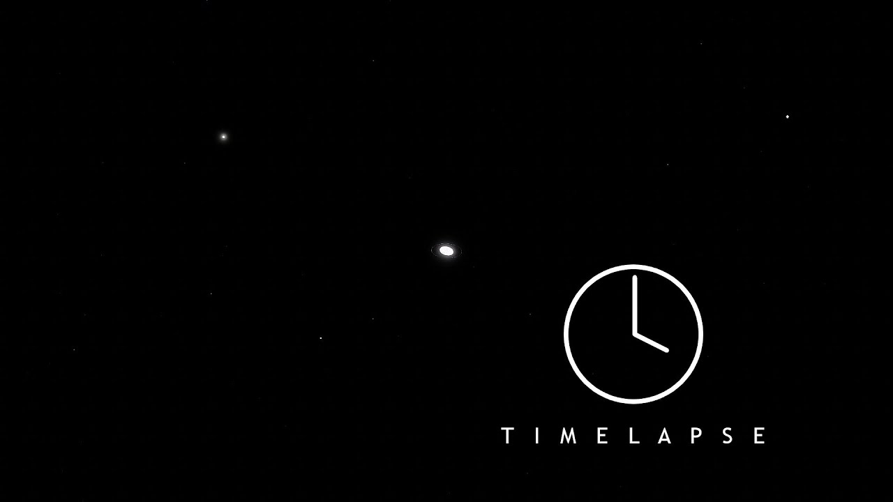 Timelapse of Haumea's moons orbiting Haumea.