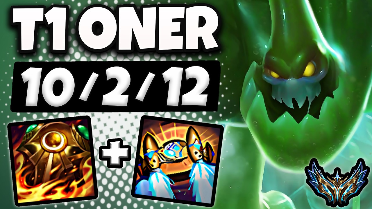 T1 Oner Zac vs Lee Sin [ Jungle ] Korea Challenger 2016 LP | Patch 26.16