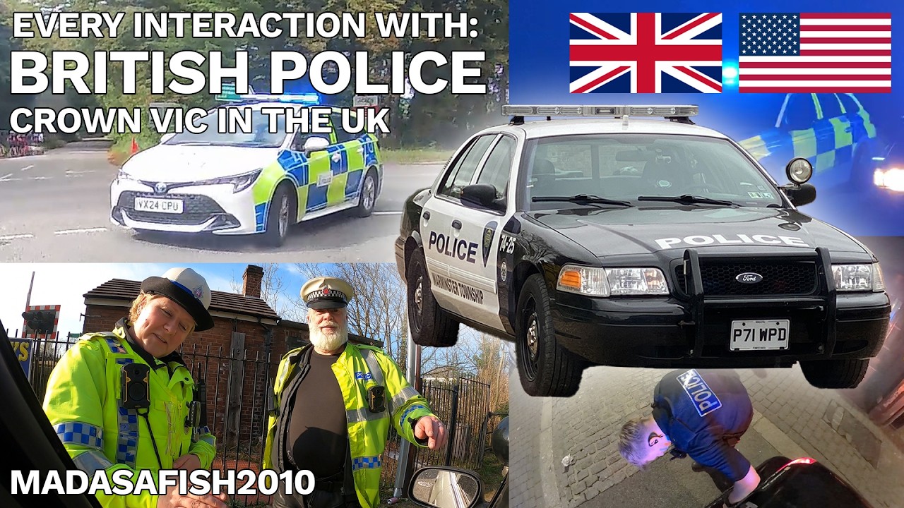 Every British Police Interaction with my American Cop Car