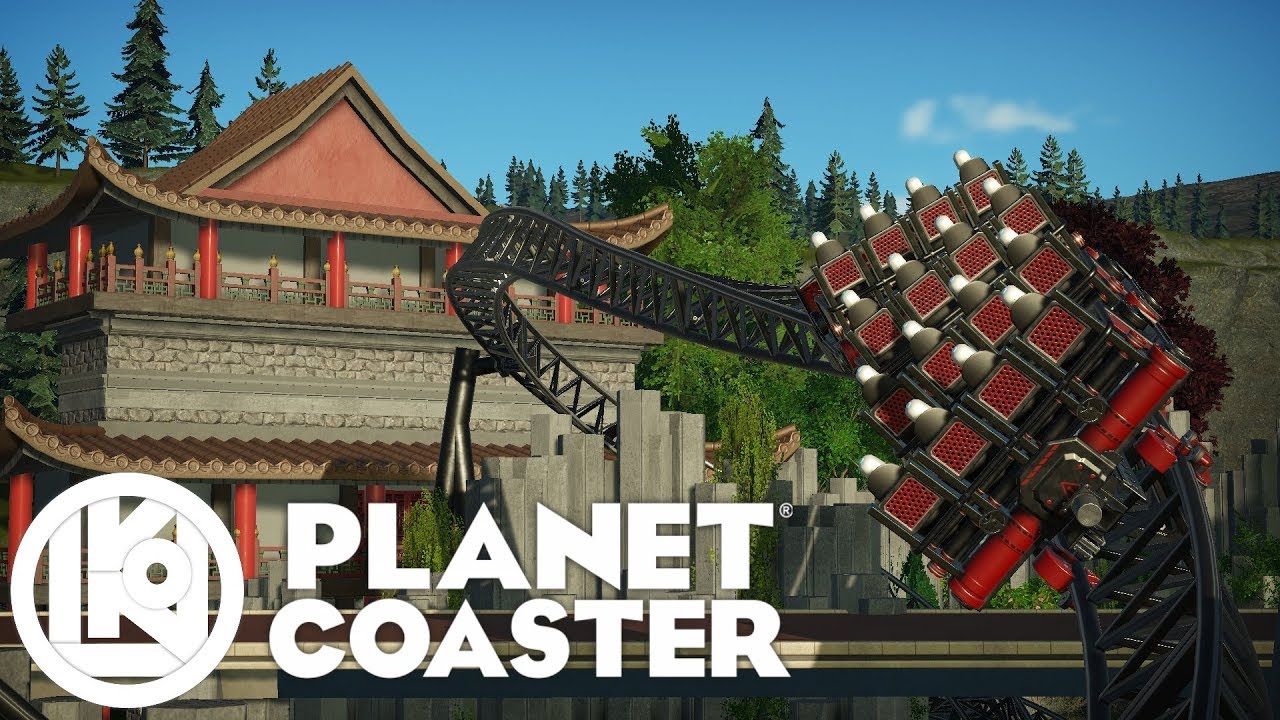 Launched Infinity Coaster - Lake Willis Episode 2 - Planet Coaster - Loakin