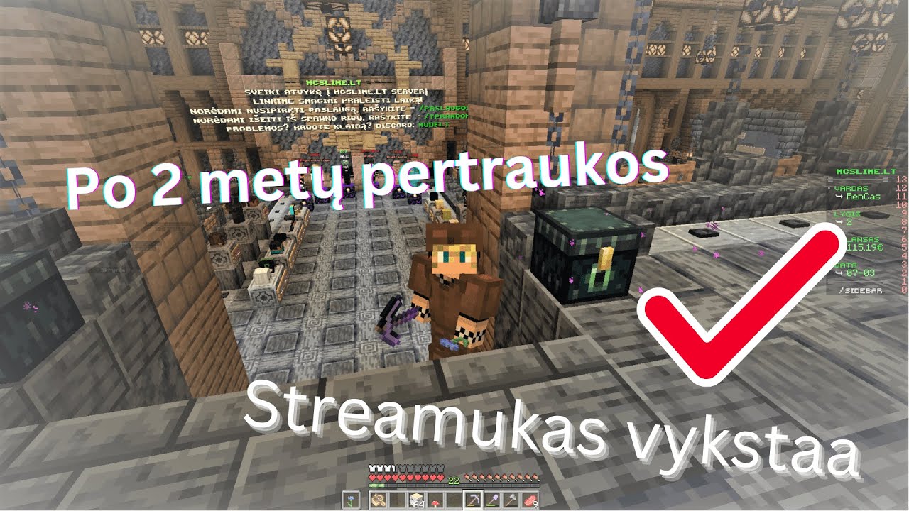 Minecraft po 2 METŲ pertraukos :O