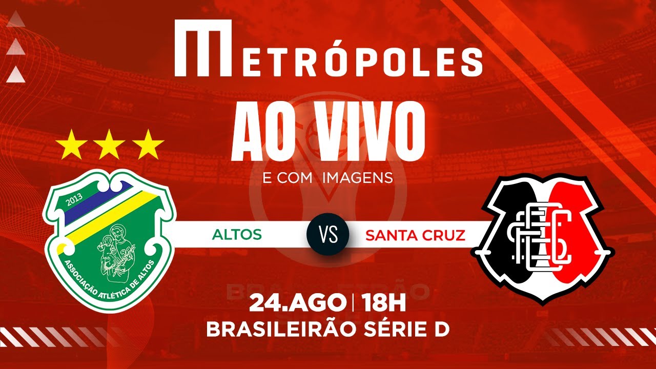 S&Eacute;RIE D JOGO COMPLETO: ALTOS-PI 0 (1) X (3) 0 SANTA CRUZ-PE - 24/8/25