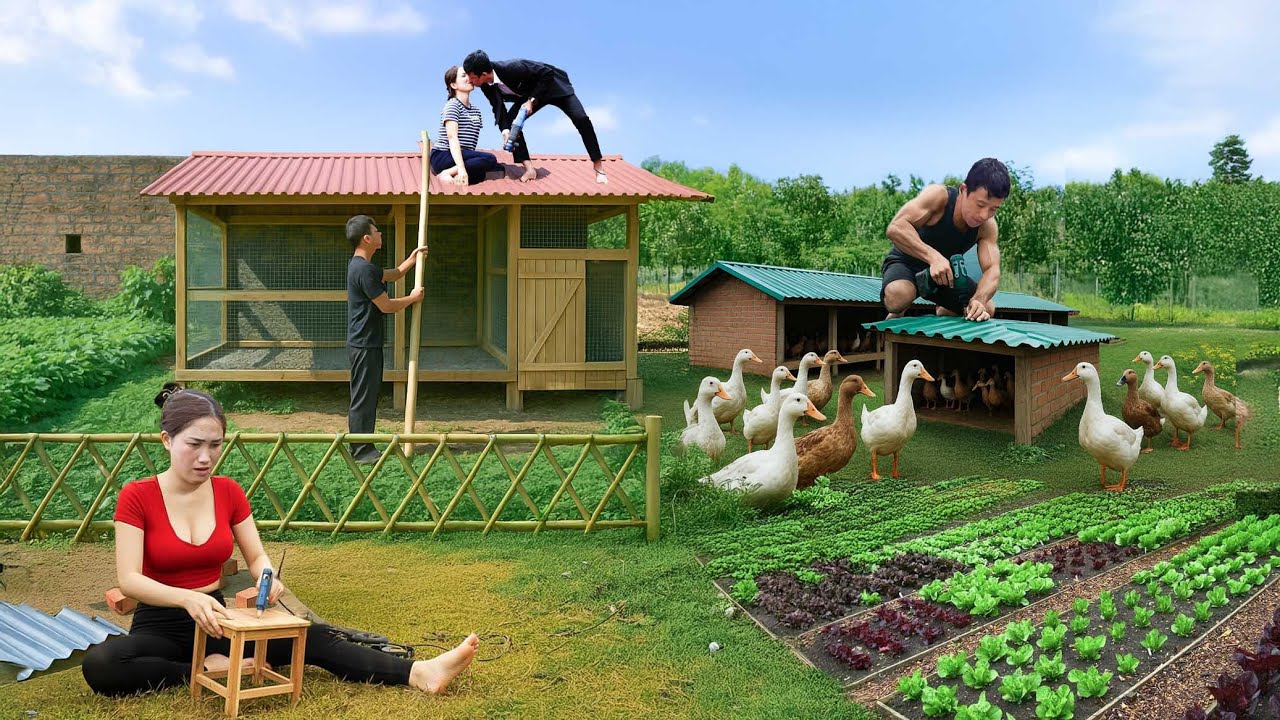 🔥 CEO Family Farm Makeover! Shocking Duck House Upgrade Caught on Camera 💥 Unexpected Rural Drama