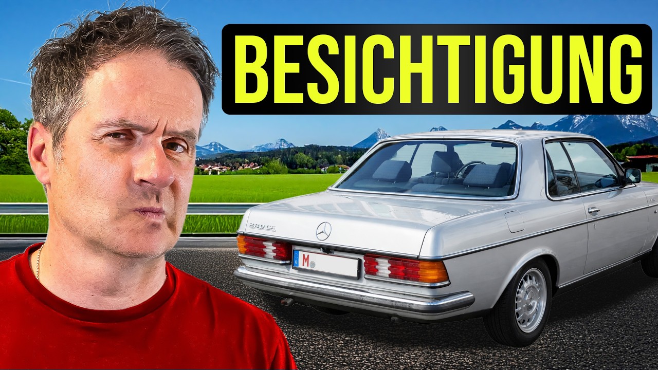 Wir besichtigen W123 280CE! Kaufen wir den Oldtimer direkt?