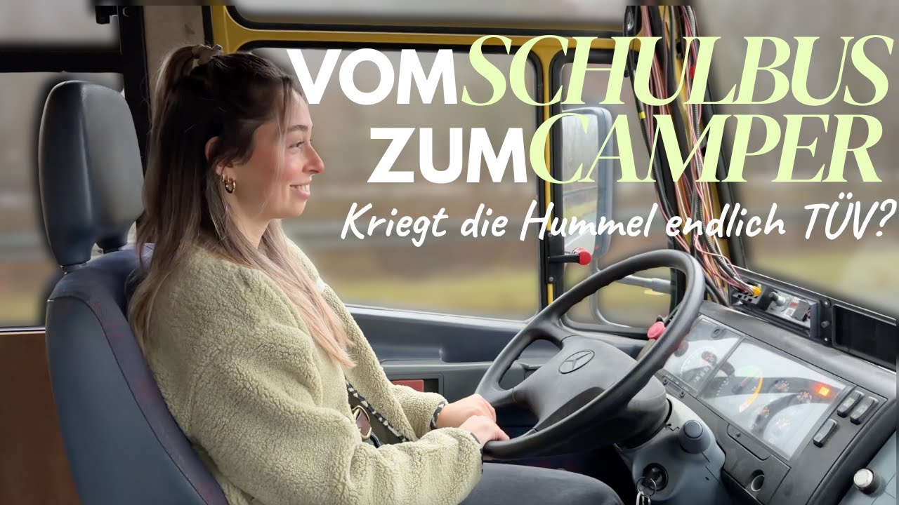 Vom Schulbus zum Camper: Kriegt unser italienischer Schulbus endlich TÜV?