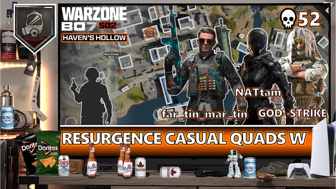 Resurgence casual W 52 kills team D20260210 main street finish