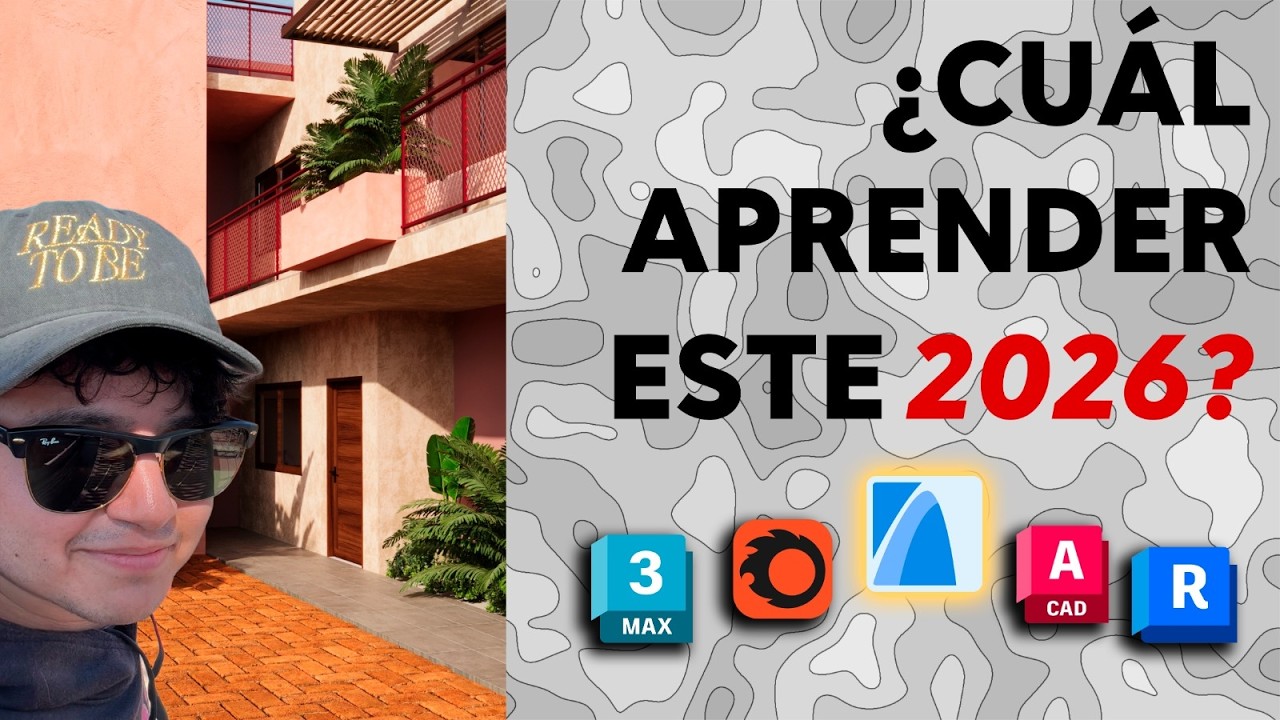 AutoCAD, Revit, Archicad o 3ds Max… ¿Cuál Vale la Pena en 2026?