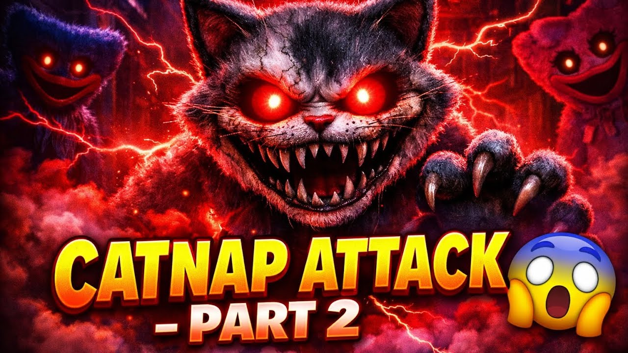 CatNap Ka Khofnaak Attack 😱 | Poppy Playtime Chapter 3 Part 2