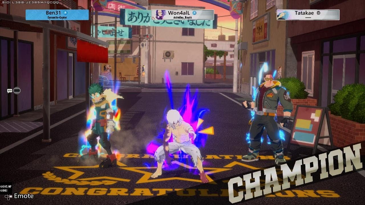 MY HERO ULTRA RUMBLE Shigaraki Big Win