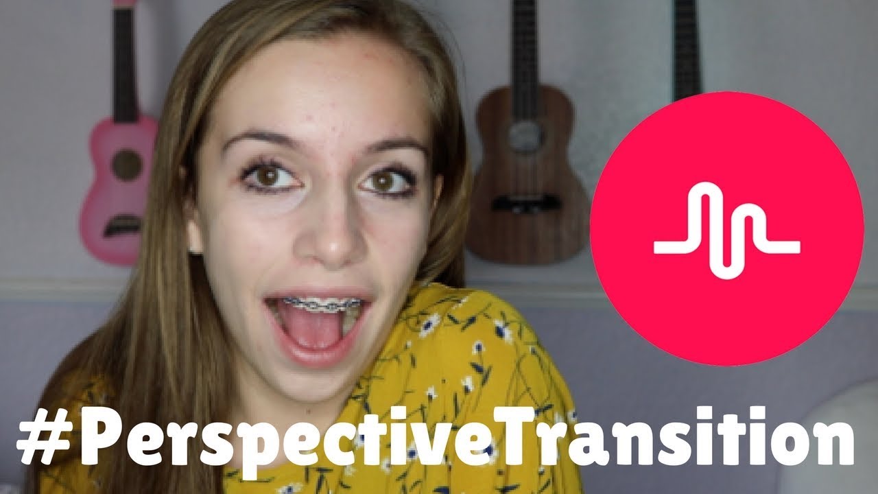 How to do the #PerspectiveTransition on Musical.ly!