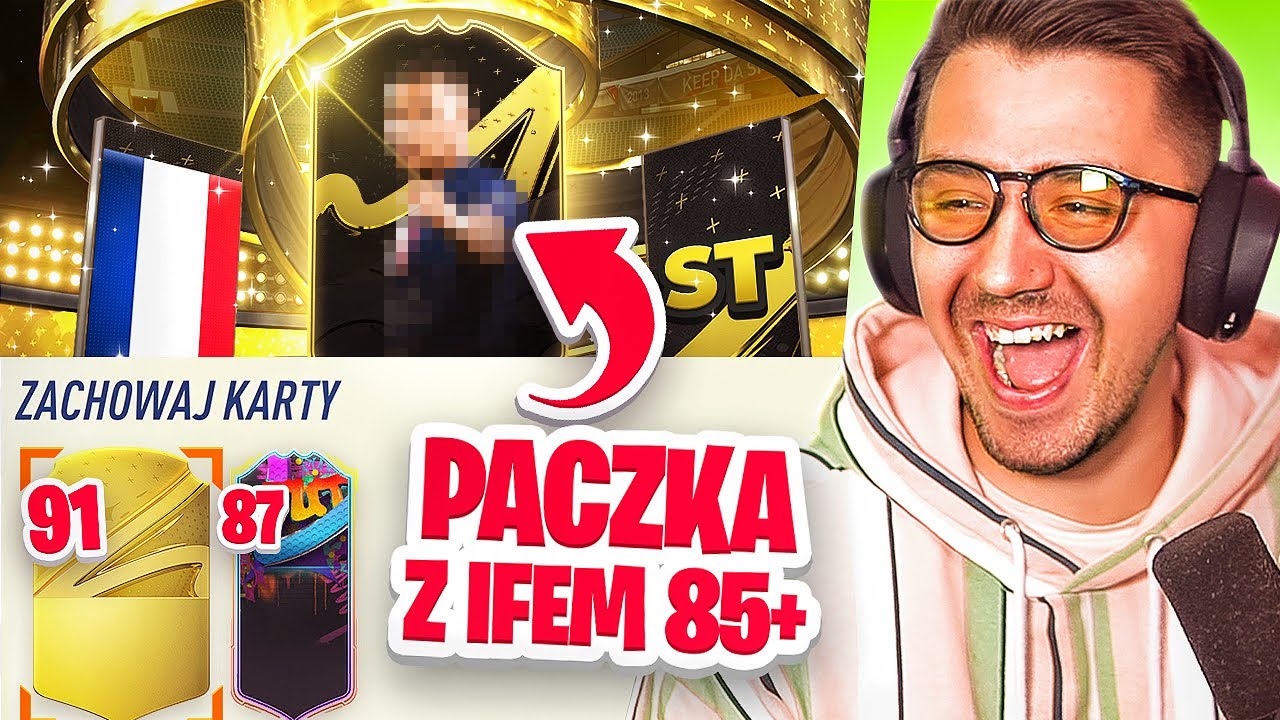 TAK JEST!! 😍 PACZKA z INFORMEM 85+ PSG! 🔥 FIFA 23