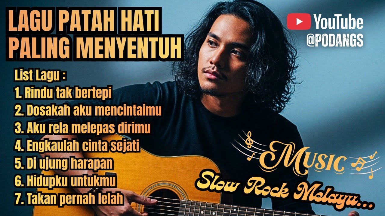 Lagu Melayu Indo Paling Menyayat Hati - Rindu Tak Bertepi 😭