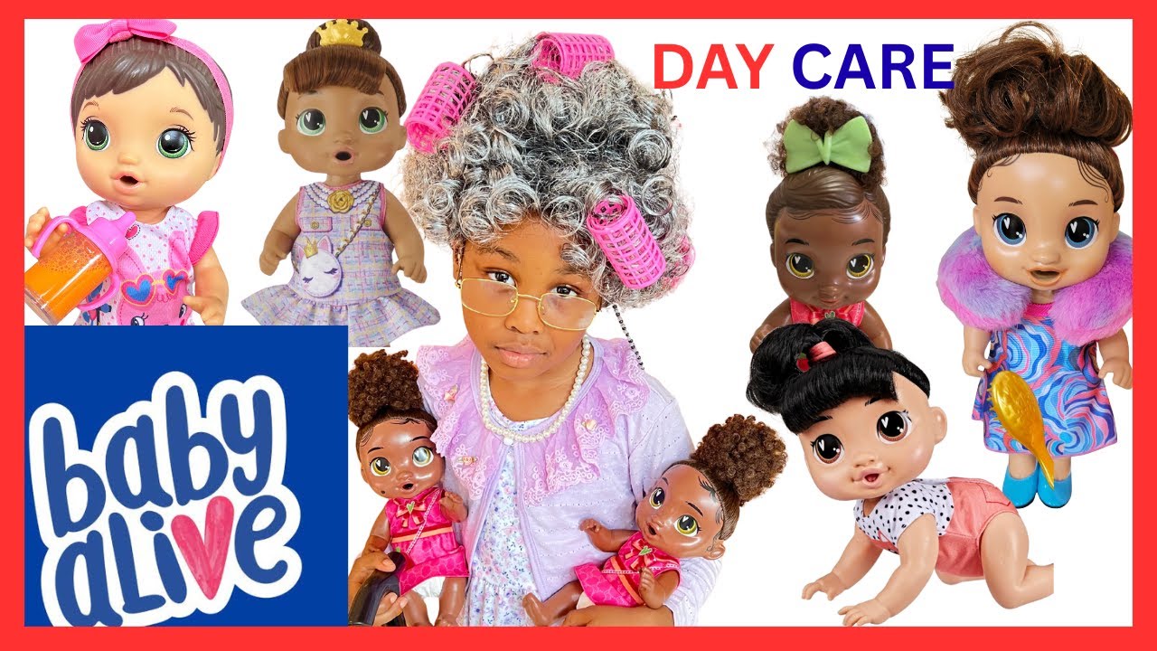 Режим дня в детском саду Baby Alive: кормление 🍼 и смена подгузника.