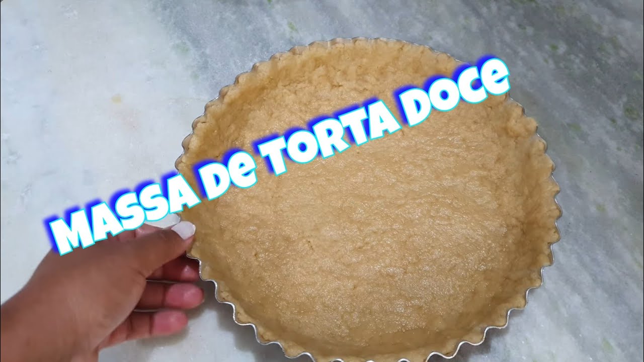 APRENDA FAZER MASSA DE TORTA DOCE SEM OVOS E SEM BISCOITO/F&Aacute;CIL E PERFEITA.  MASSA M&Atilde;E!