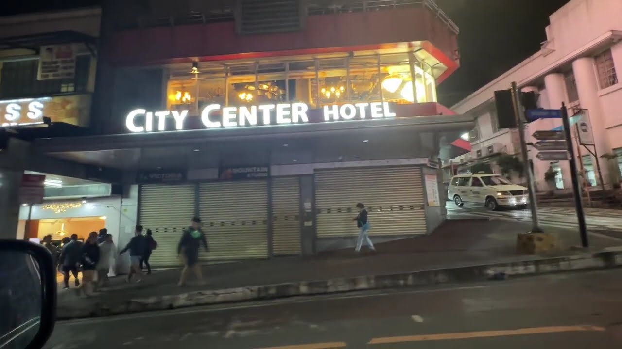 Session Road - Baguio City Update at Night