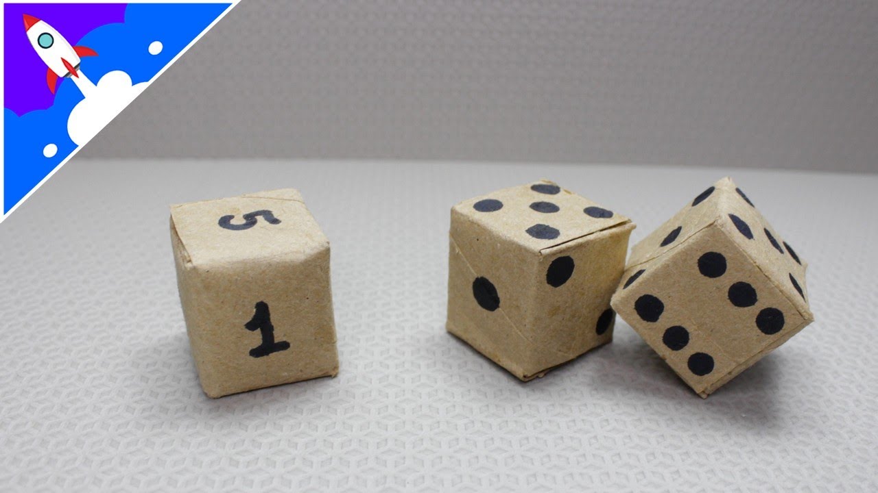 Como fazer dados de papel