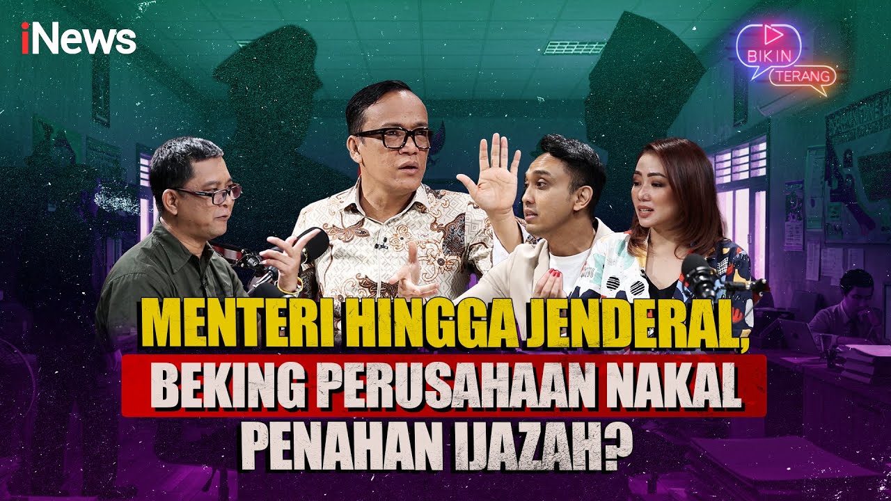 Wamenaker Noel: Menteri, Jenderal Beking Penahanan Ijazah & Pemakzulan Gibran | Bikin Terang