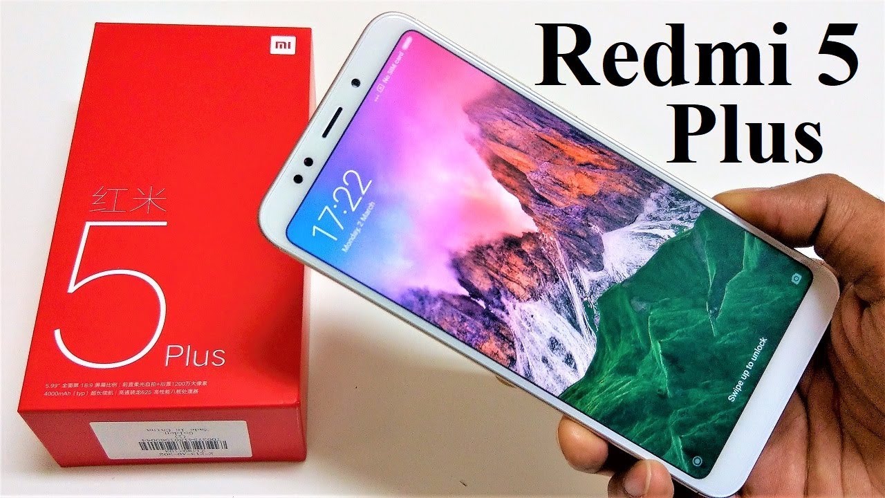 Xiaomi Redmi 5 Plus / Redmi Note 5 - Unboxing and First Impressions