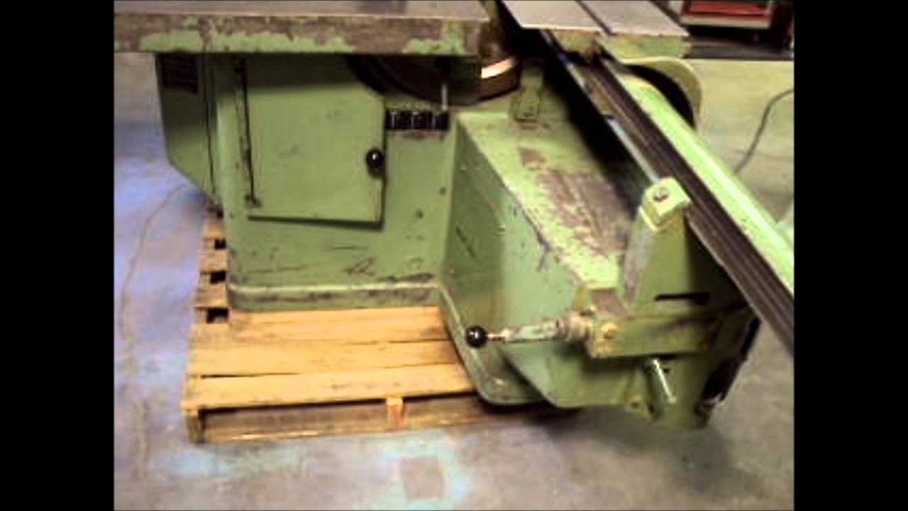 Martin Sliding Table Panel Saw - SOLD