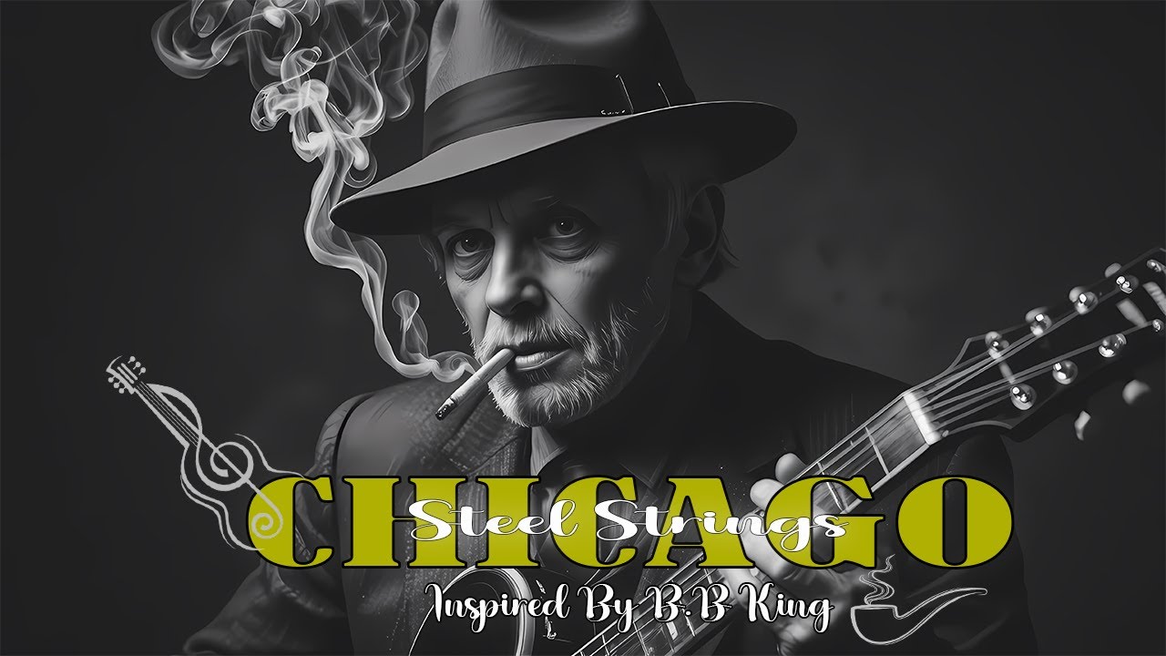 Neon Lights & Midnight Blues – Slow Chicago Steel Guitar | Steel Strings Chicago