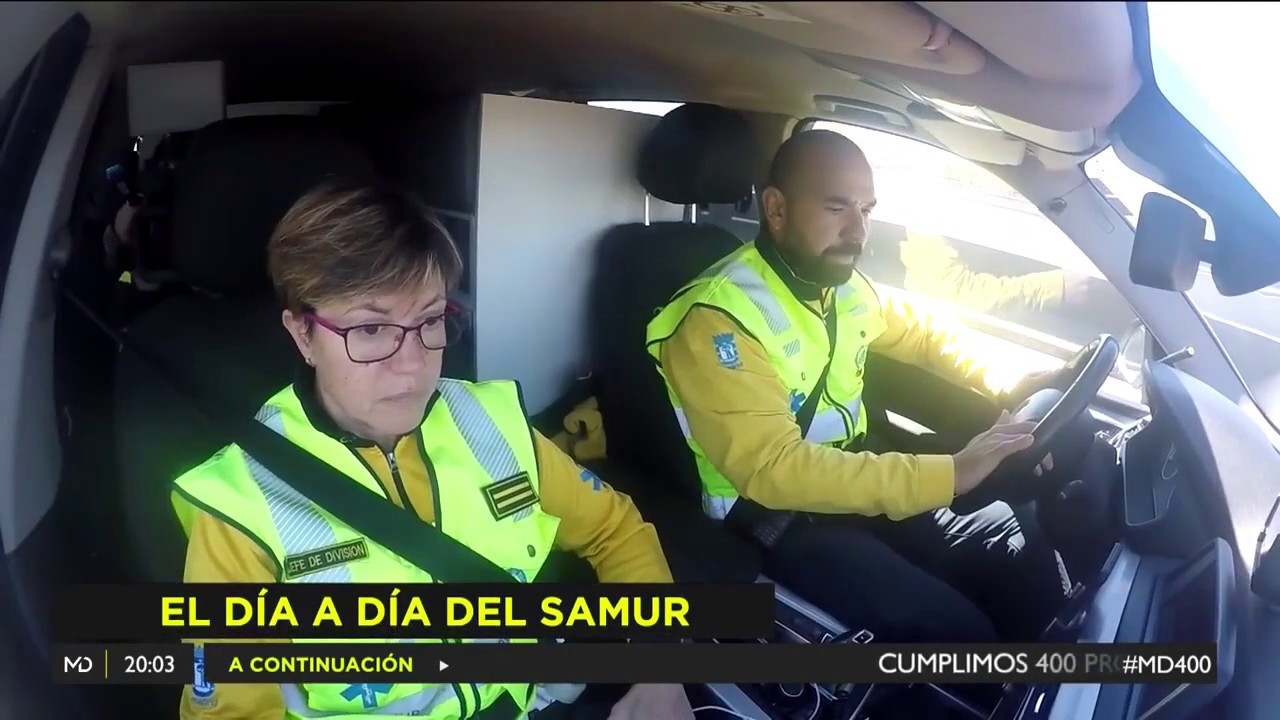 Una mañana acompañando a una ambulancia del SAMUR
